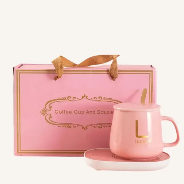 Ceramic Coffee Mug Warmer with Auto Shut-Off.