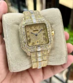 CARTIER ICED MEN’S WATCH.