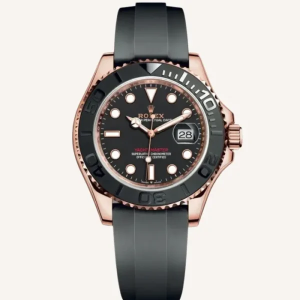 Rolex Yacht Master High Quality Strap Watch.