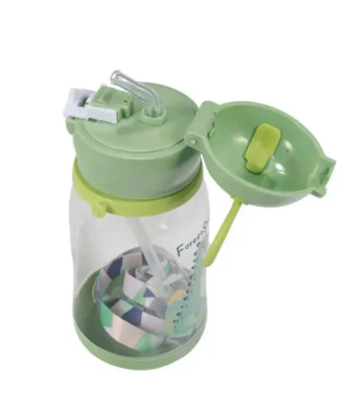 600ML Kids Water Bottle With Straw.