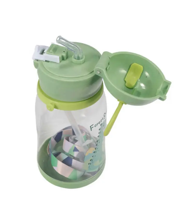 600ML Kids Water Bottle With Straw.