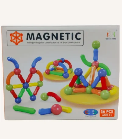 36 Pcs Magnetic Bar Building Blocks.