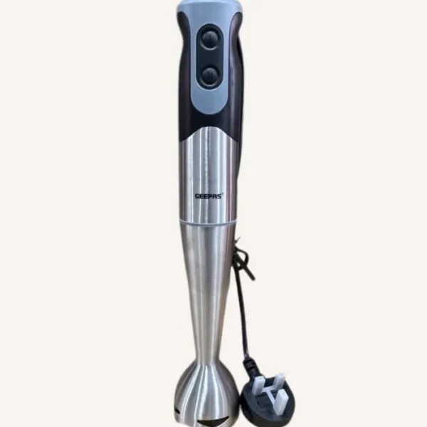 Geepas Stainless steel hand blender.