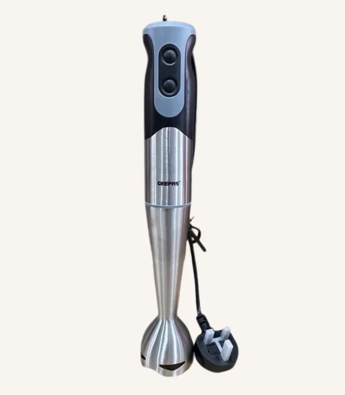 Geepas Stainless steel hand blender.