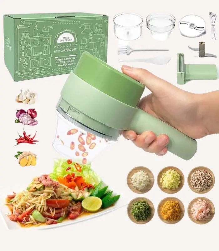 4 In1 Multifunctional Electric Chopper.