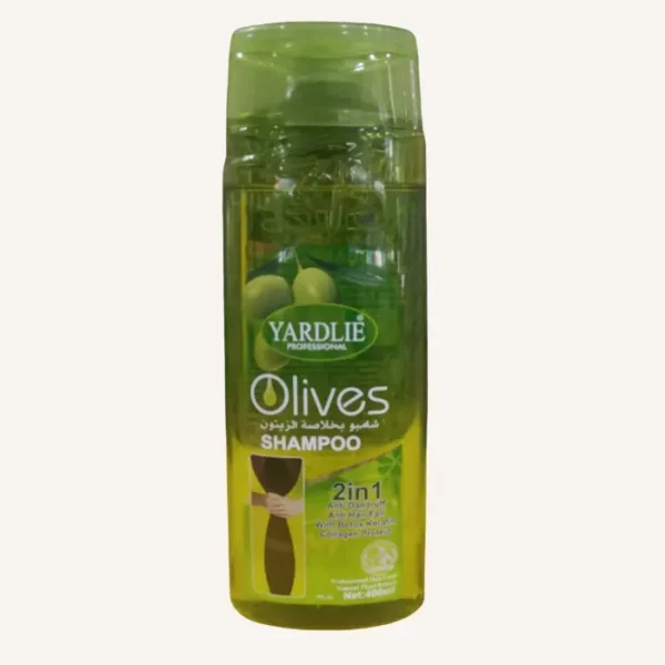 Yardlie 2-in-1 Olive Shampoo with Botox Keratin & Collagen Protein | 400ml