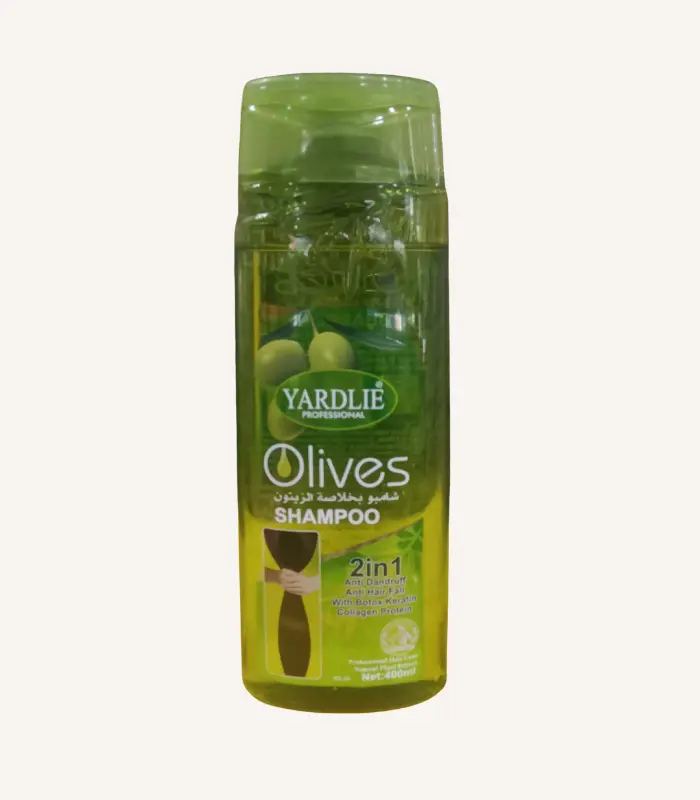 Yardlie 2-in-1 Olive Shampoo with Botox Keratin & Collagen Protein | 400ml