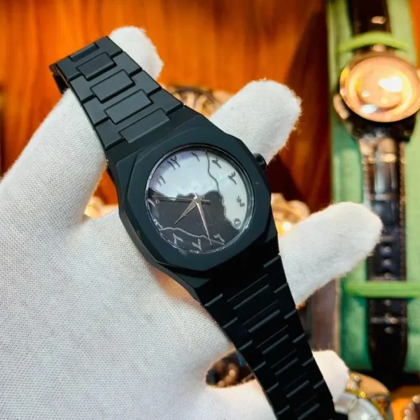 BlACK AURA Quartz Watch- LIGHT WEIGHT & PREMIUM FINISH.